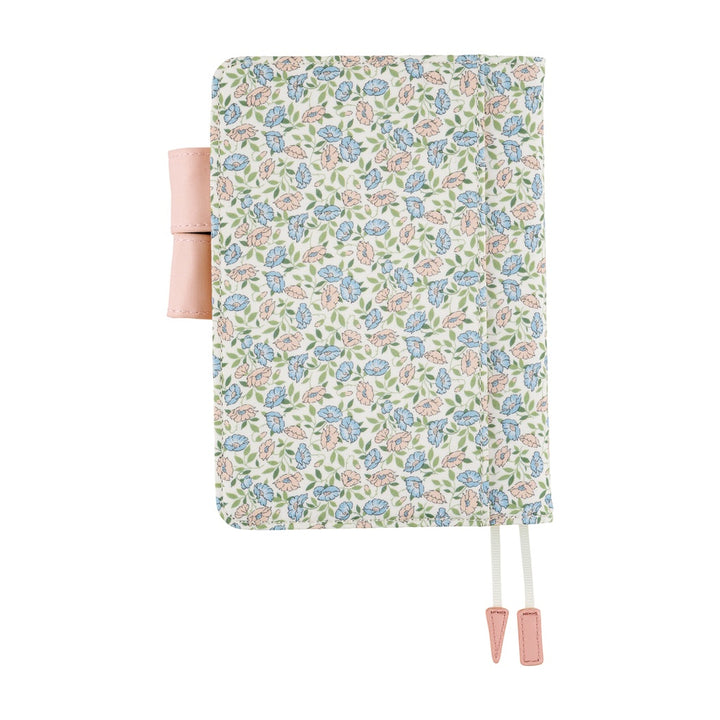 Hobonichi Techo A6 Original Cover with Planner | Liberty Fabrics: Sasha Kiora | English Mon Start
