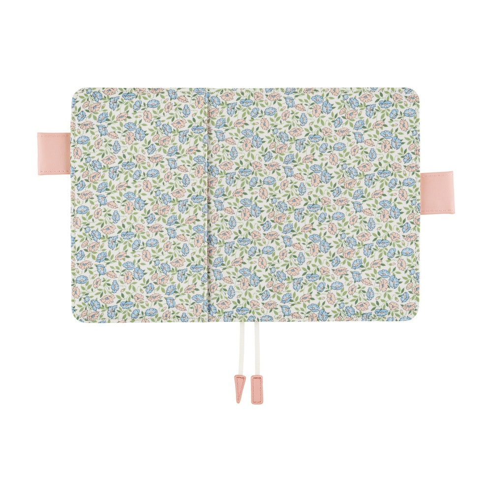 Hobonichi Techo A6 Original Cover with Planner | Liberty Fabrics: Sasha Kiora | English Mon Start