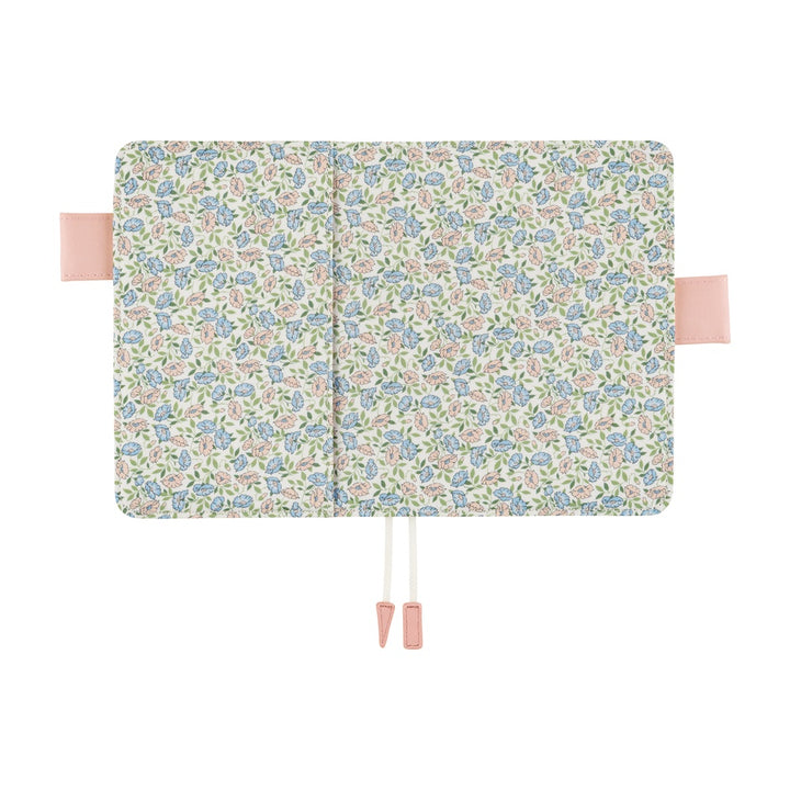 Hobonichi Techo A6 Original Cover with Spring Planner | Liberty Fabrics: Sasha Kiora | Japanese April Start