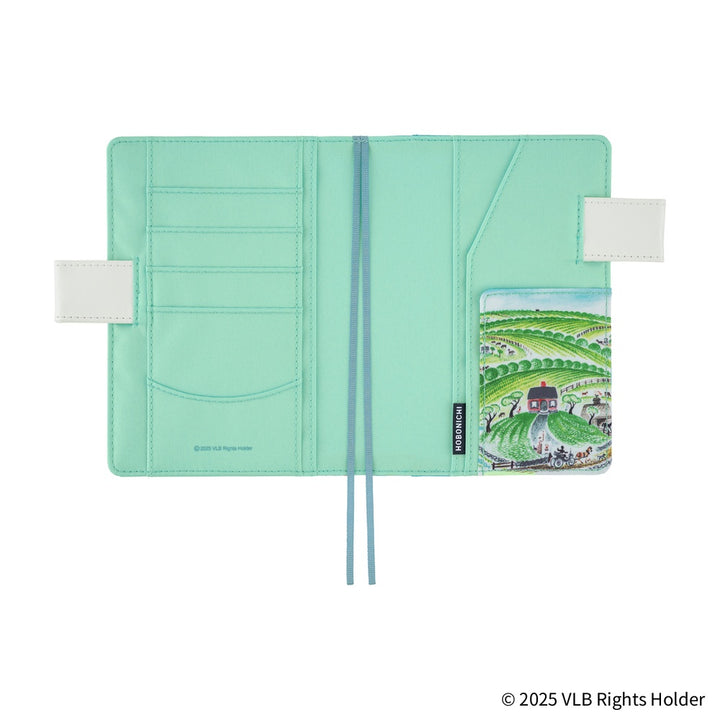 Hobonichi Techo A6 Original Cover with Planner | Virginia Lee Burton: The Little House | English Mon Start