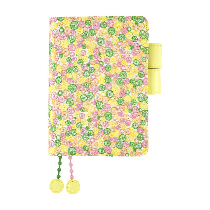 Hobonichi Techo A6 Original Cover with Planner | minä perhonen: skyful (Yellow) | English Mon Start