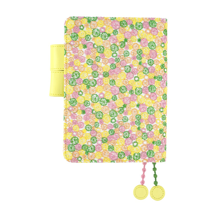 Hobonichi Techo A6 Original Cover with Planner | minä perhonen: skyful (Yellow) | English Mon Start