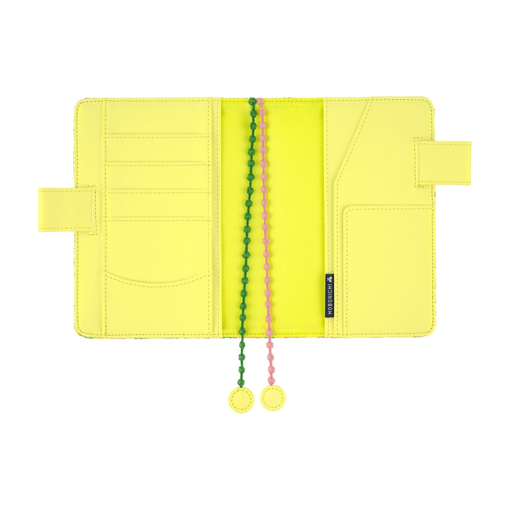 Hobonichi Techo A6 Original Cover with Planner | minä perhonen: skyful (Yellow) | English Mon Start