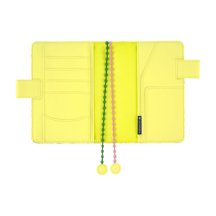 Hobonichi Techo A6 Original Cover with Planner | minä perhonen: skyful (Yellow) | English Mon Start