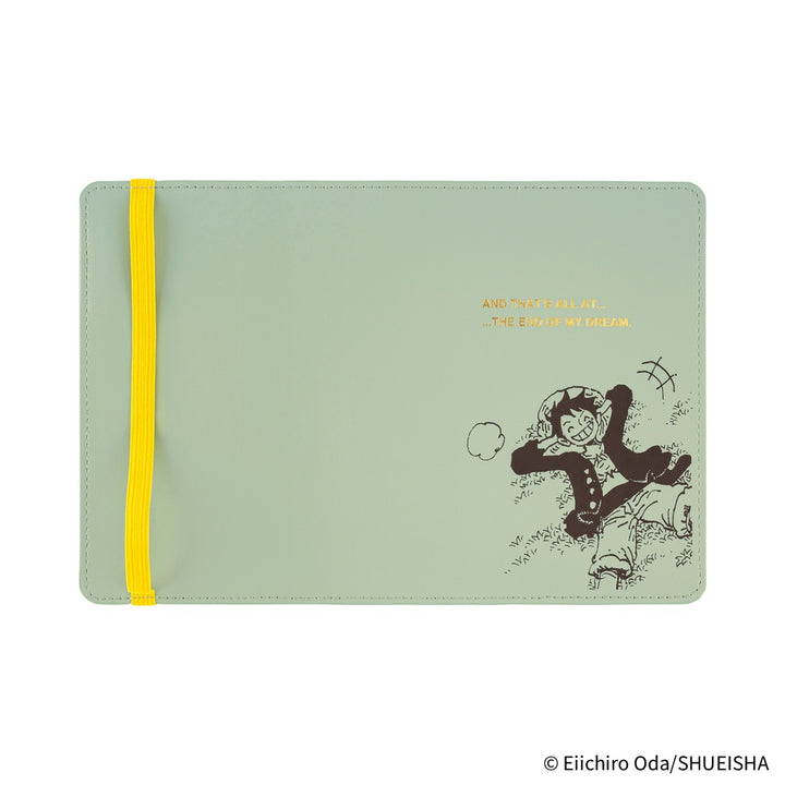 Hobonichi Techo A6 Original Cover with Planner | ONE PIECE magazine: End of Luffy’s Dream (Mint Green) | English Mon Start
