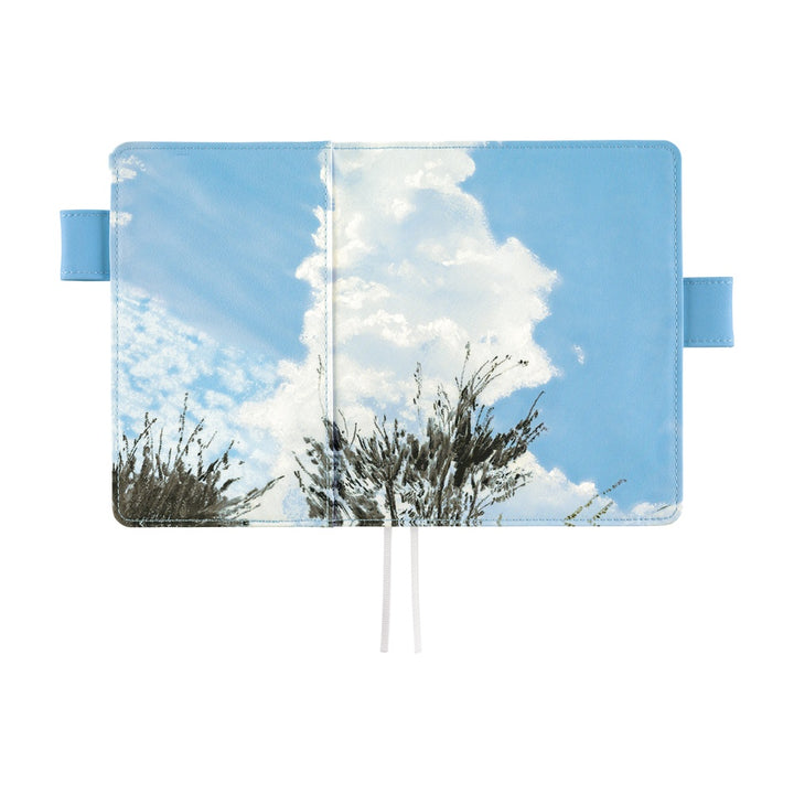 Hobonichi Techo A6 Original Cover with Spring Planner | Kyohei Sakaguchi: Field Sky | Japanese April Start