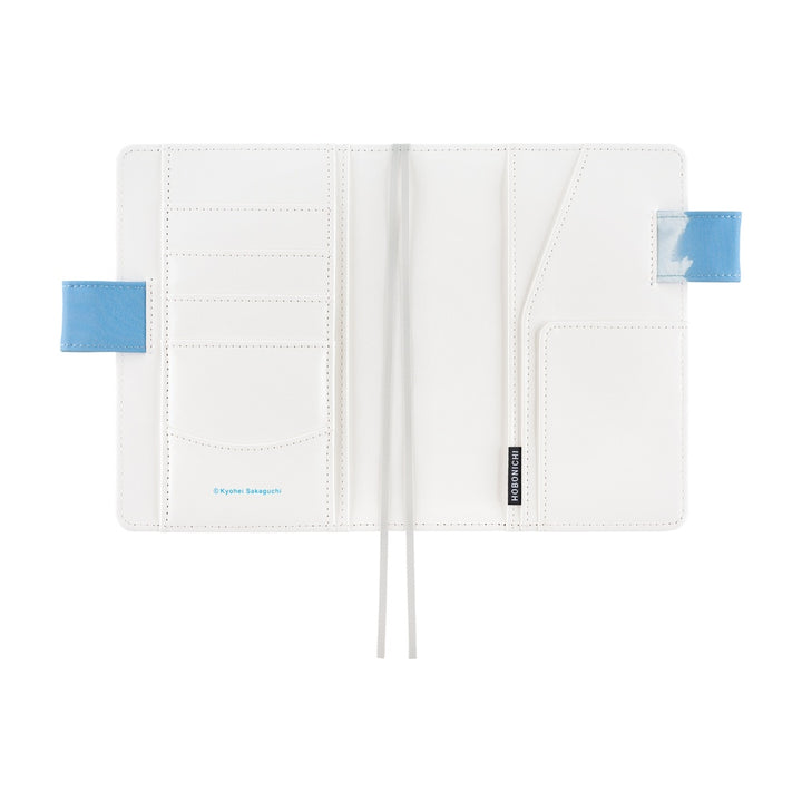 Hobonichi Techo A6 Original Cover with Planner | Kyohei Sakaguchi: Field Sky | English Mon Start