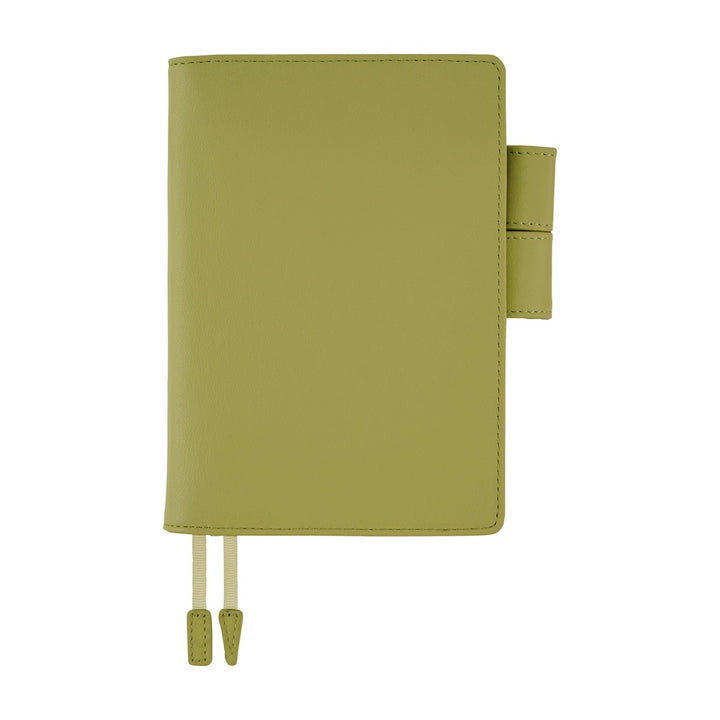 Hobonichi Techo A6 Original Cover with Planner | Leather: Sage Green | English Mon Start