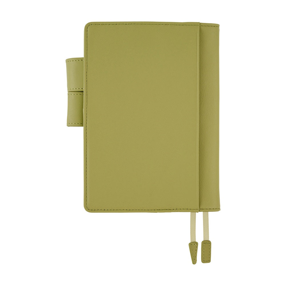 Hobonichi Techo A6 Original Cover with Planner | Leather: Sage Green | English Mon Start