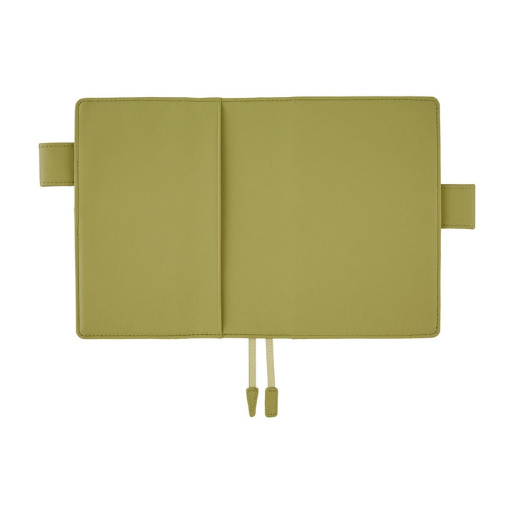 Hobonichi Techo A6 Original Cover with Planner | Leather: Sage Green | English Mon Start