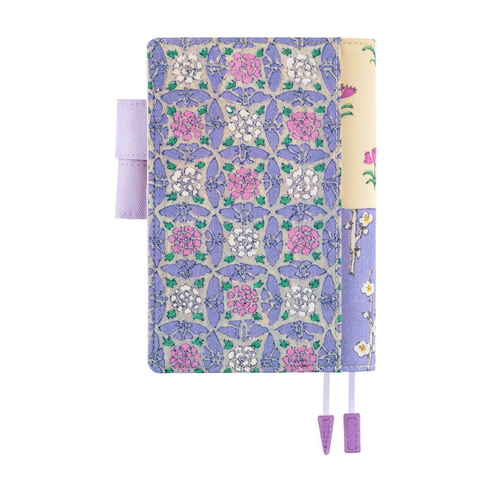 Hobonichi Techo A6 Original Cover with Spring Planner | Unsodo: Bijutsukai (Plum and Dianthus) | Japanese April Start