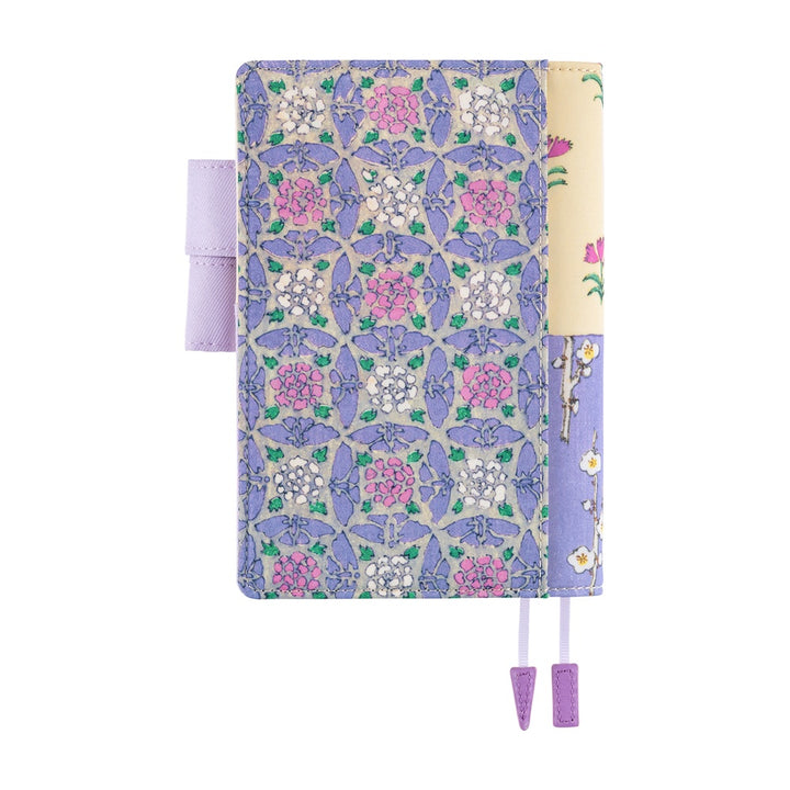 Hobonichi Techo A6 Original Cover with Spring Planner | Unsodo: Bijutsukai (Plum and Dianthus) | Japanese April Start