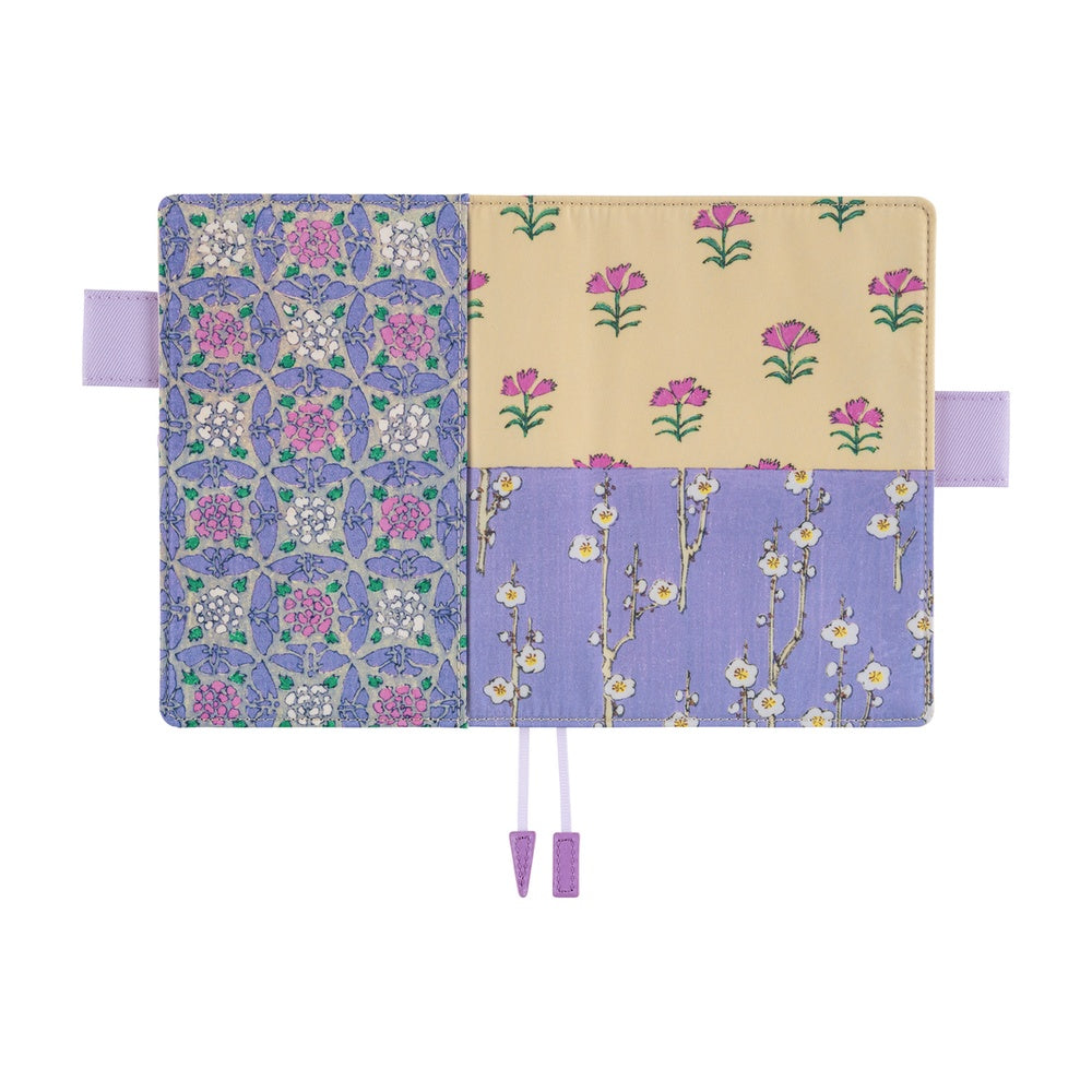 Hobonichi Techo A6 Original Cover with Spring Planner | Unsodo: Bijutsukai (Plum and Dianthus) | Japanese April Start