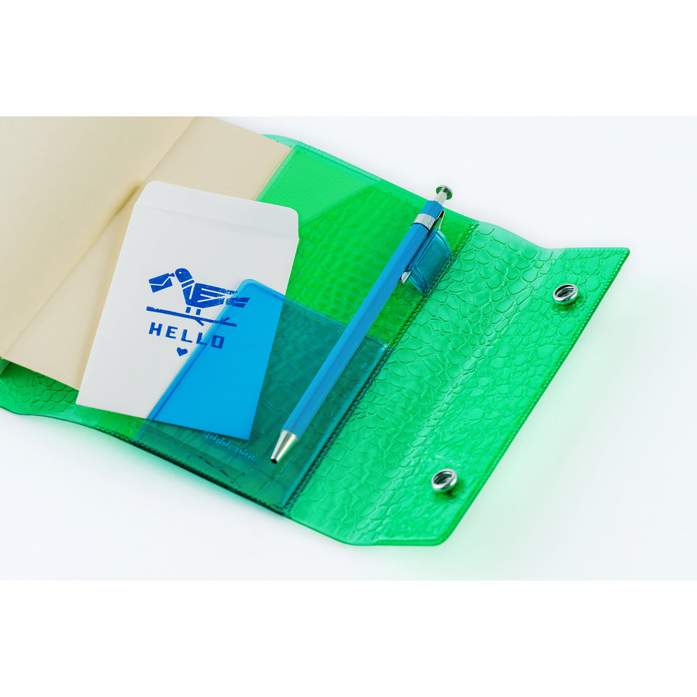 Hobonichi Techo A6 Original Cover | beautiful people: Nothing to Hide (Green)