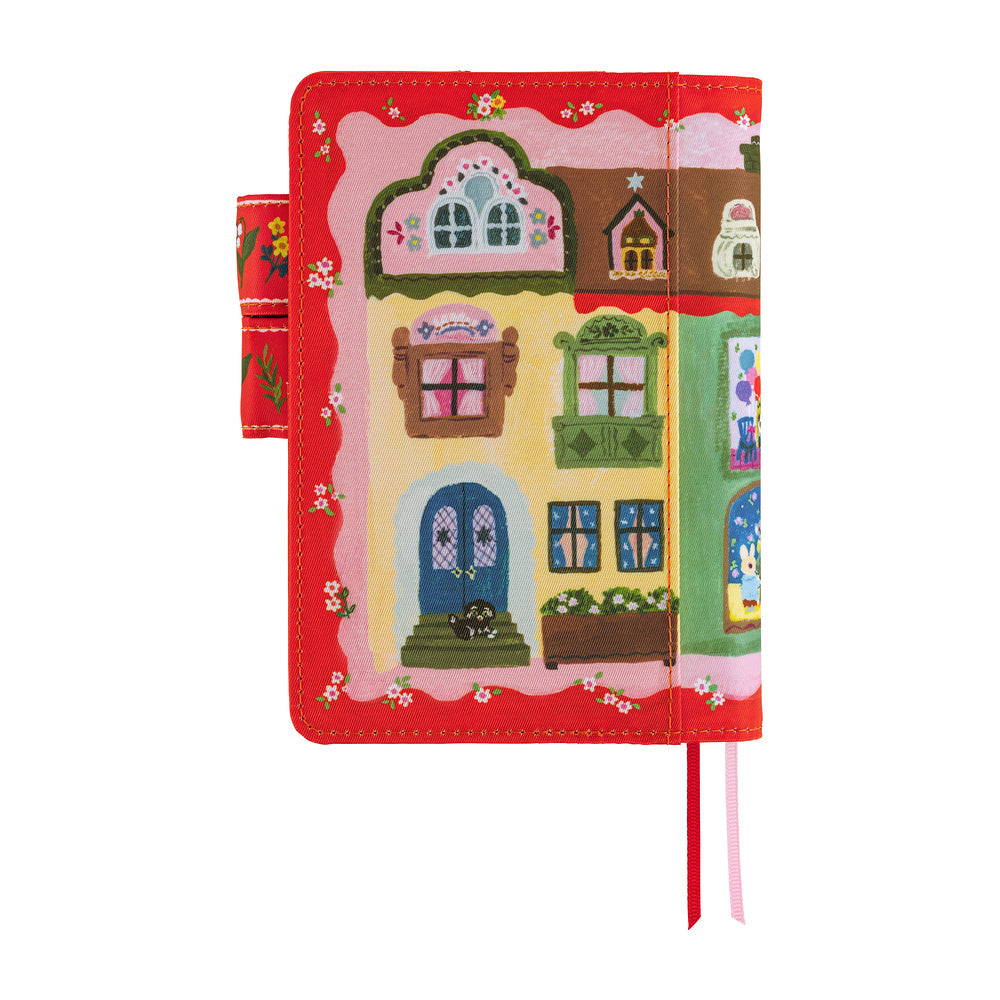Hobonichi Techo A6 Original Cover | Yumi Kitagishi: White Cat House