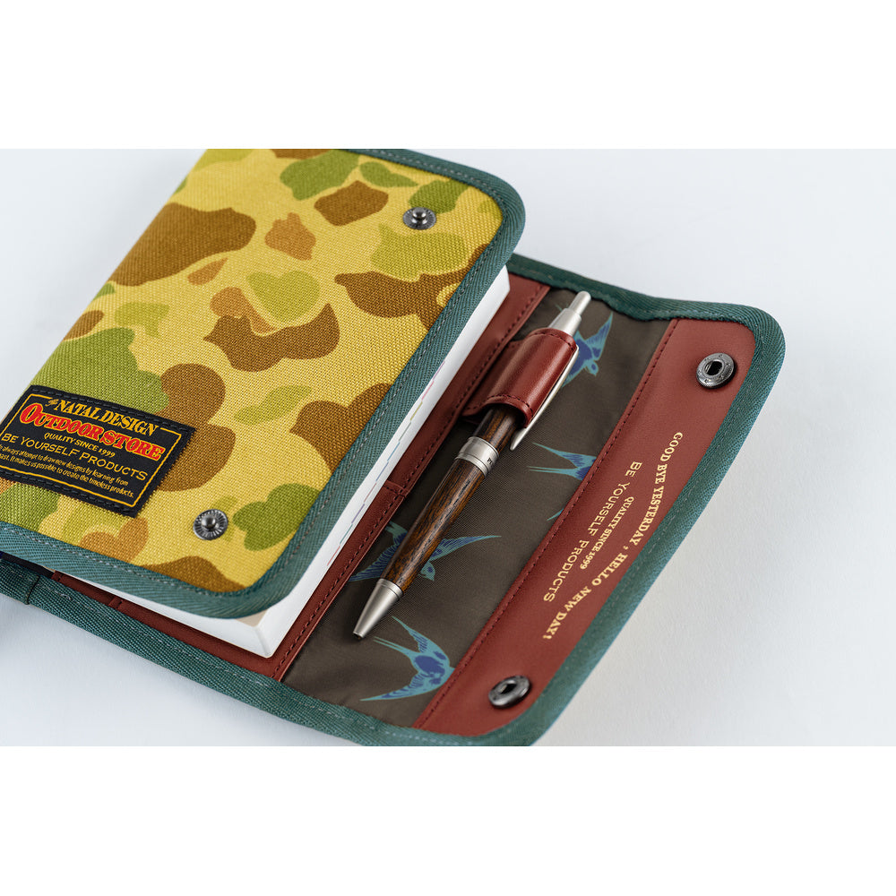 Hobonichi Techo A6 Original Cover | Hello New Day! (Camo)