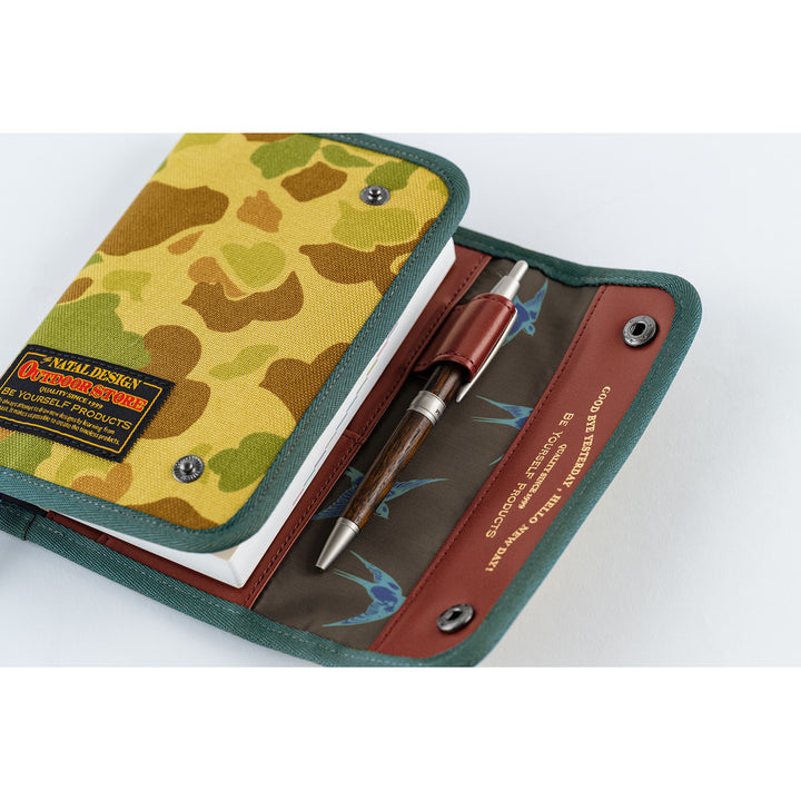 Hobonichi Techo A6 Original Cover | Hello New Day! (Camo)