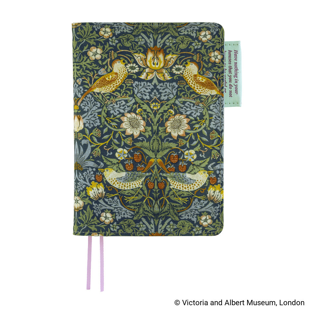 Hobonichi Techo A6 Original Cover | V&A Series: Strawberry Thief