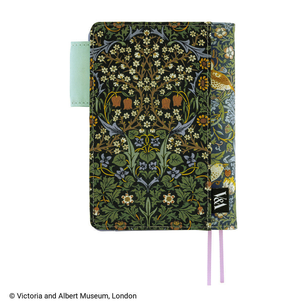 Hobonichi Techo A6 Original Cover | V&A Series: Strawberry Thief