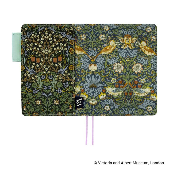 Hobonichi Techo A6 Original Cover | V&A Series: Strawberry Thief