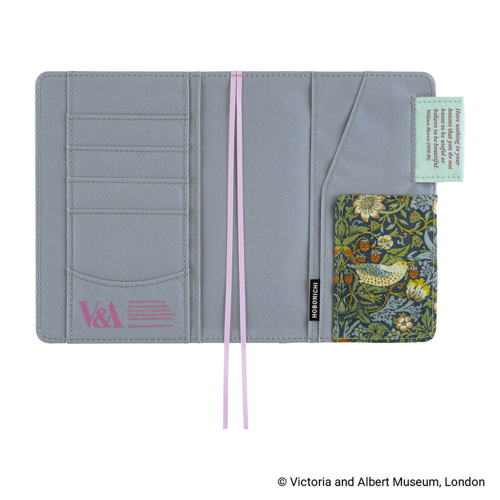 Hobonichi Techo A6 Original Cover | V&A Series: Strawberry Thief