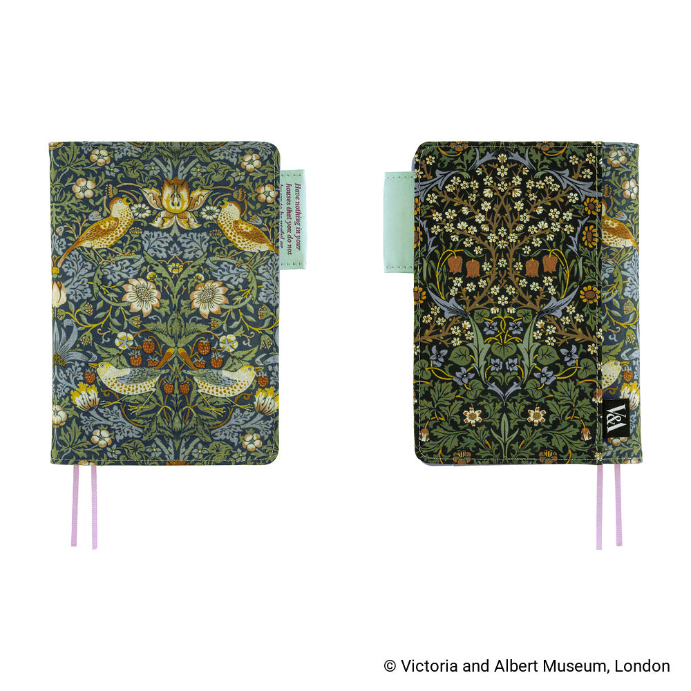 Hobonichi Techo A6 Original Cover | V&A Series: Strawberry Thief