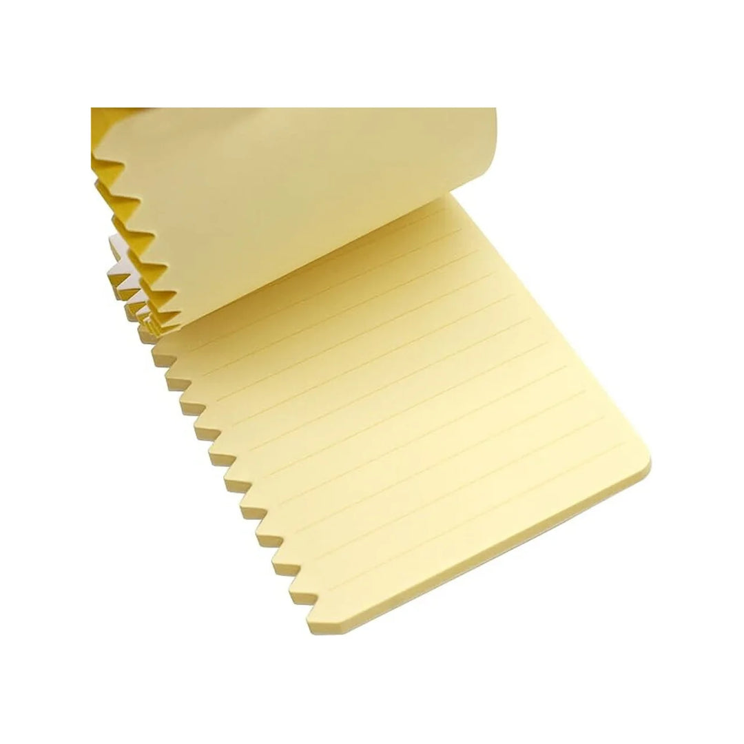 Orissi Checklist Memo Pad with Foldable Tab | Yellow
