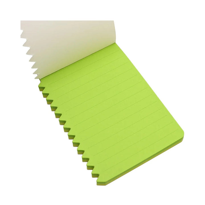 Orissi Checklist Memo Pad with Foldable Tab | Green