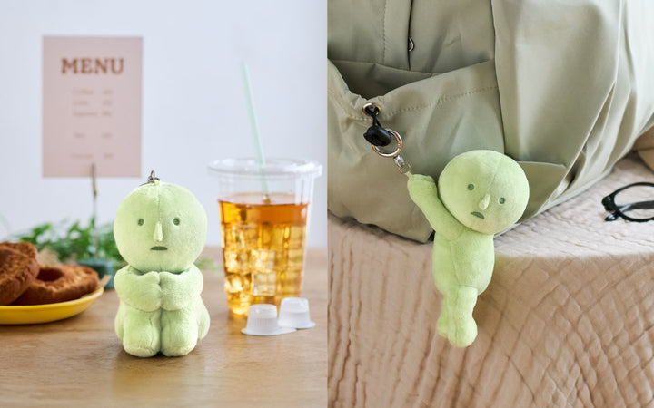 Smiski Plush Keychain | Hugging Knees