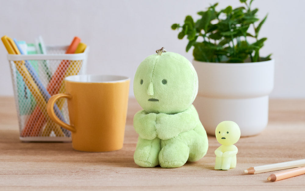 Smiski Plush Keychain | Hugging Knees
