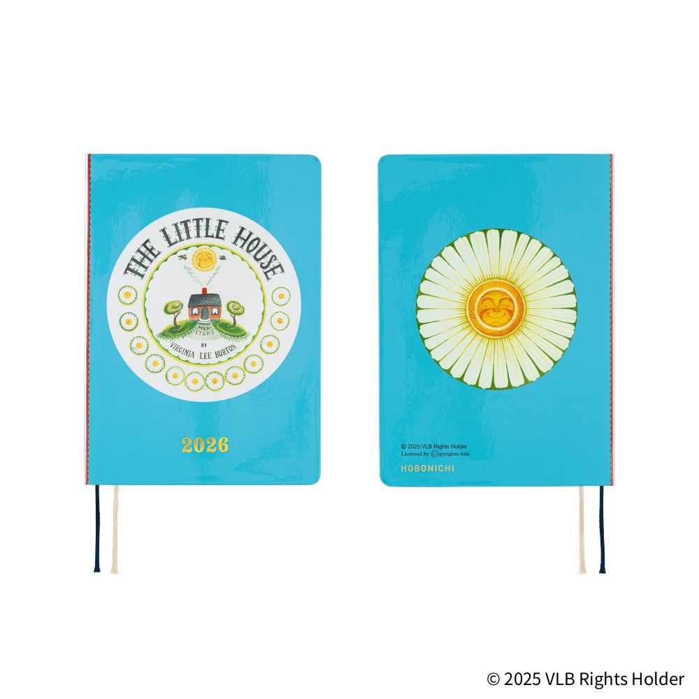 Hobonichi Techo 2026 A6 HON Planner | Virginia Lee Burton: The Little House | English