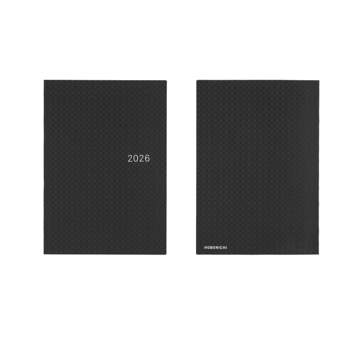 Hobonichi Techo 2026 A5 HON Planner | Paper Series: Black Gingham | English