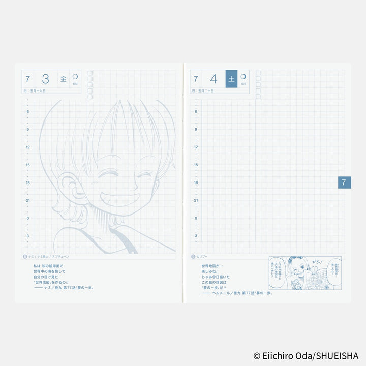 Hobonichi Techo 2026 A6 Planner | One Piece Edition | Book Only | Japanese