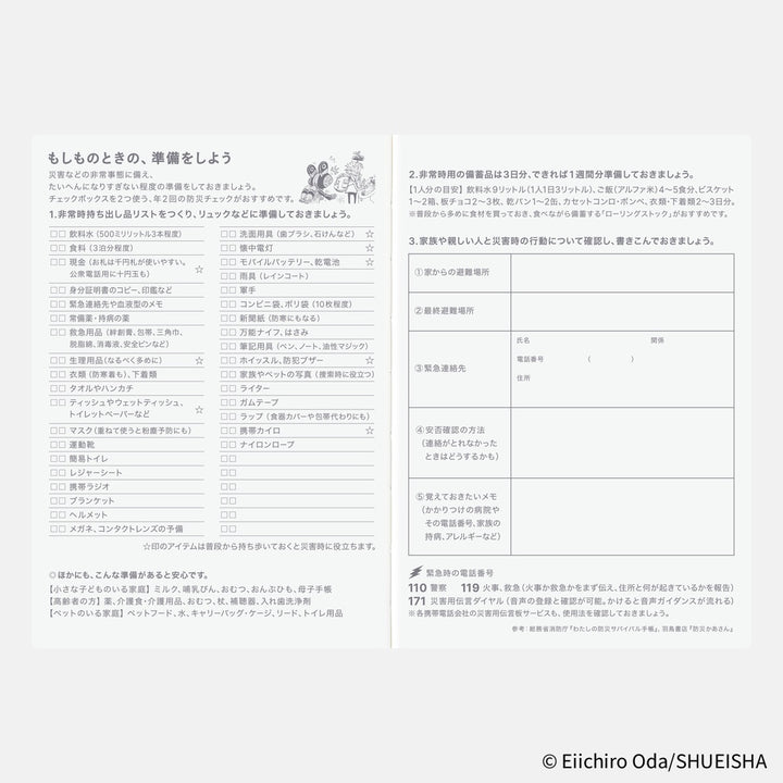 Hobonichi Techo 2026 A6 Planner | One Piece Edition | Book Only | Japanese