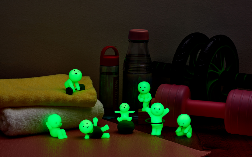 Smiski Exercising Series | Glow-in-the-Dark Figurines