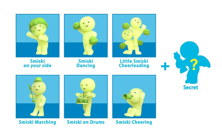 SMISKI Cheer Series | Glow-in-the-Dark Figurines