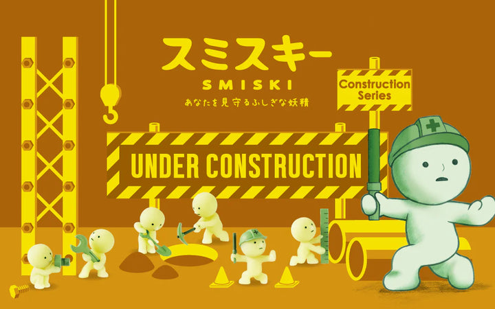 SMISKI Construction Series | Glow-in-the-Dark Figurines