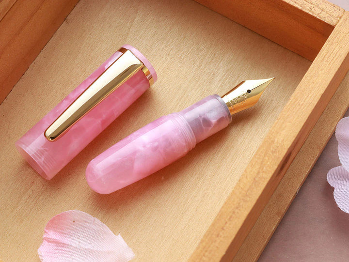 PuChiCo Mini Fountain Pen | Peony Pink | 1xOnexWan Series