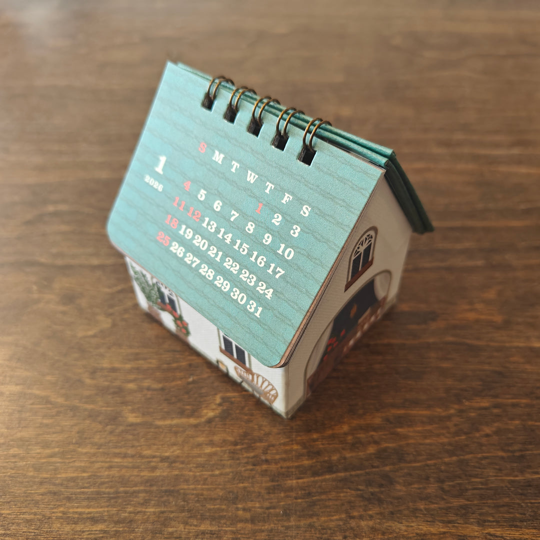 2026 Mini Desk Calendar | Flower Store