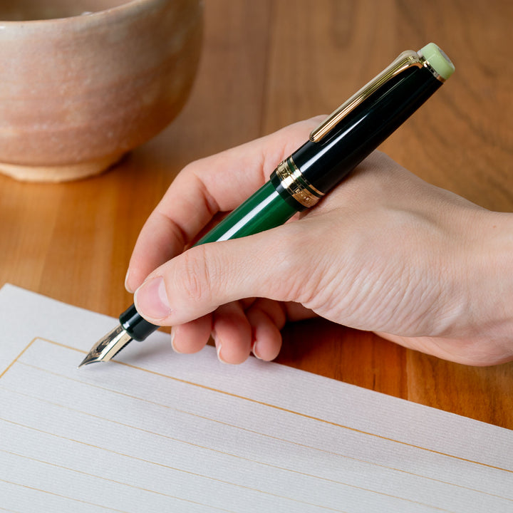 Pro Gear Fountain Pen | Tea Time | Japanese Tea Ceremony Matcha | Limited Edition