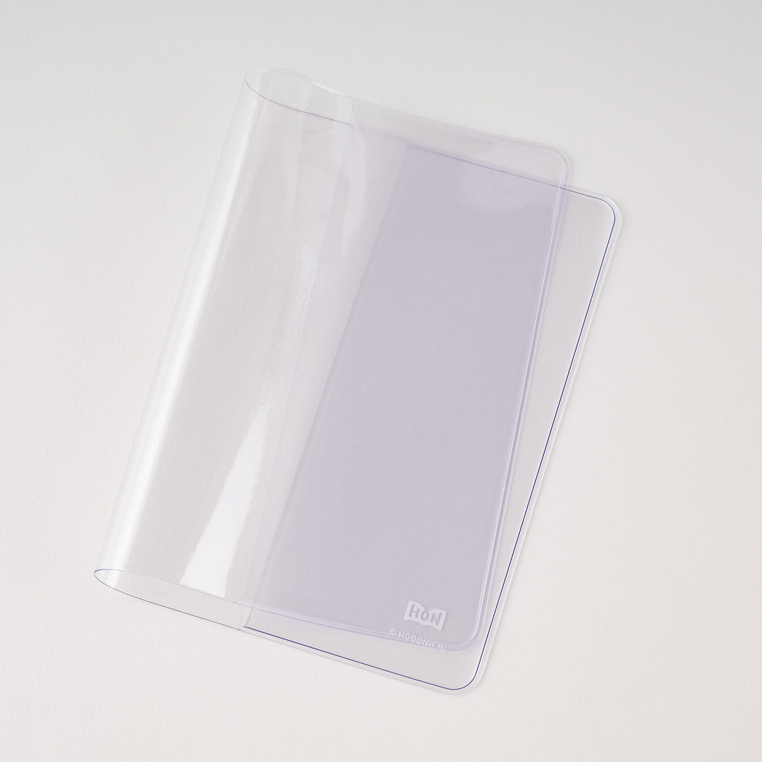 Clear Cover on Cover for Hobonichi A6 HON Planner