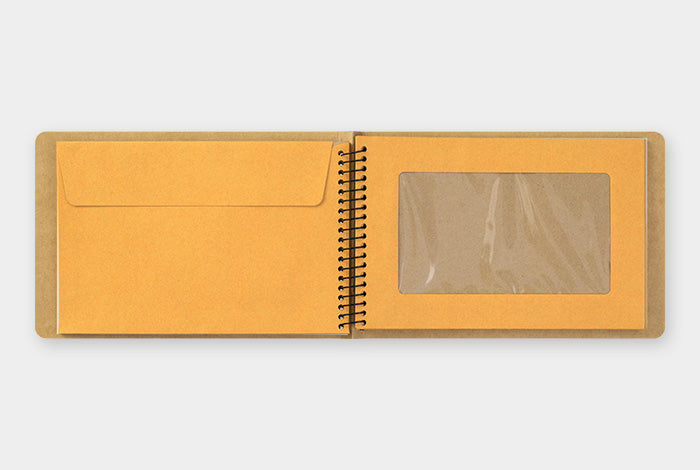 Spiral Ring Notebook with Window Envelope