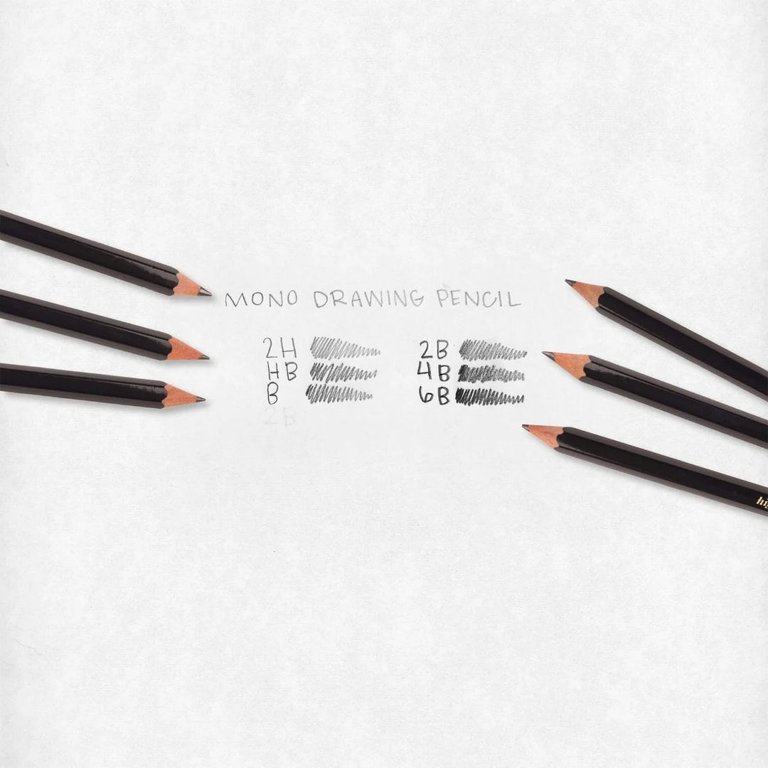 Mono Drawing Pencil Set | Set of 6