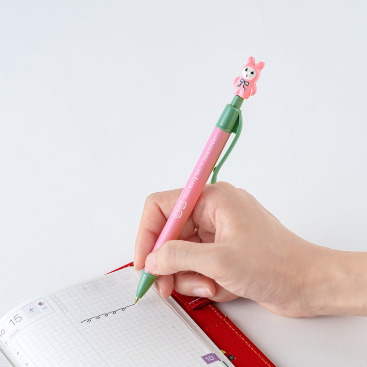 Ballpoint Pen | Yumi Kitagishi: White Cat Rabbit