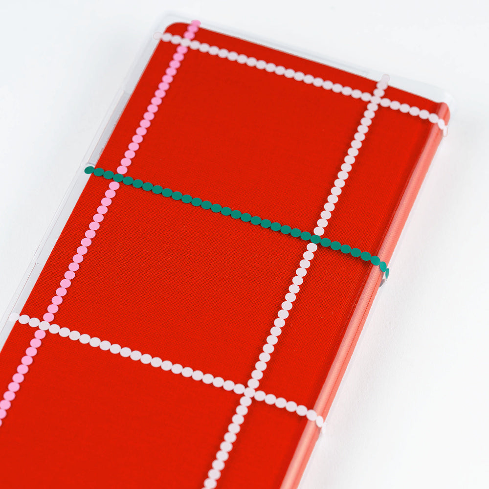 Clear Cover for Weeks | Yoshie Watanabe: Dotted Plaid