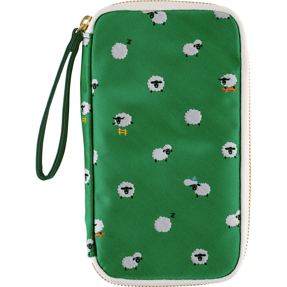 Hobonichi Small Drawer Pouch | Bow & Tie: Sheep Sheep Sheep