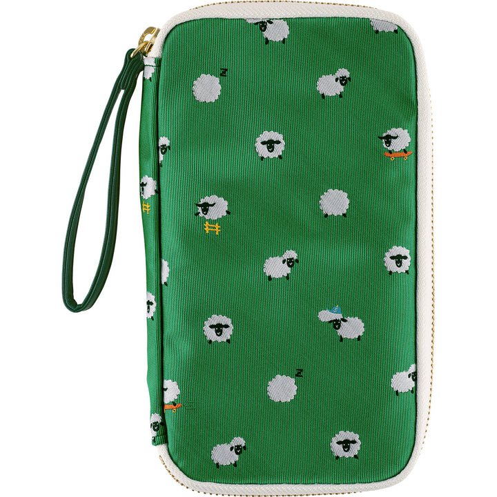 Hobonichi Small Drawer Pouch | Bow & Tie: Sheep Sheep Sheep