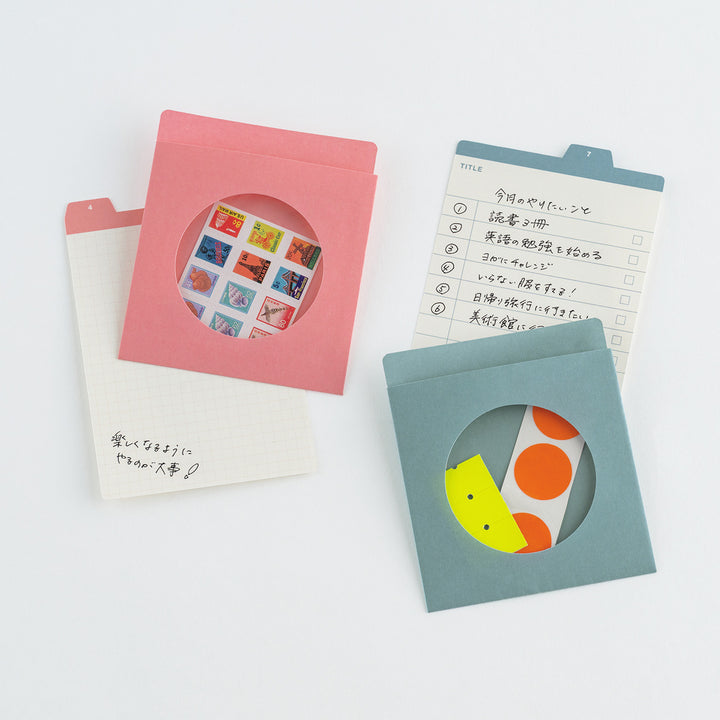 TSUKI no IRO: 12 Month Index Pockets