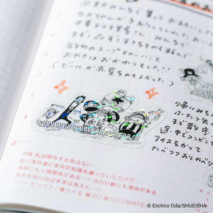 ONE PIECE magazine: One Piece Sticker Set (Daily / SUPER!!!)