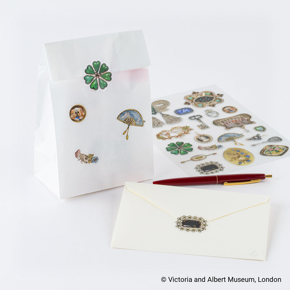 V&A Series: Almost Actual-Size Jewellery Stickers